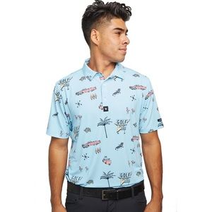 Bad birdie The Drive In Short Sleeve Polo NWOT